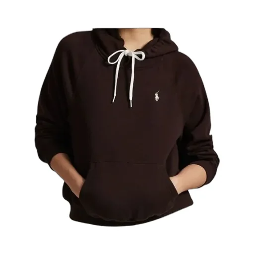 Polo Pony Embroidered Drawstring Hoodie