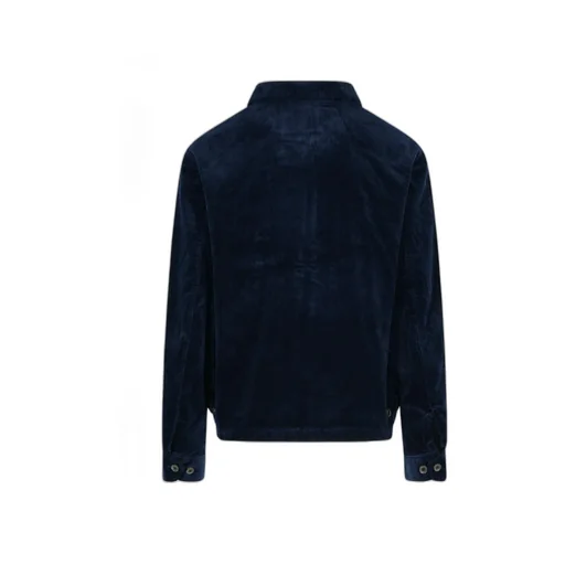 8 Wale Corduroy Pony Embroidered Windbreaker