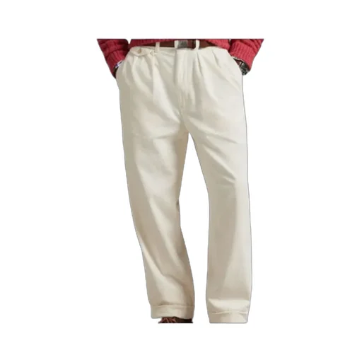 Straight Leg Corduroy Trousers
