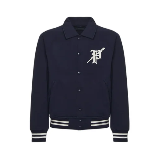 Buttoned Graphic Jacket