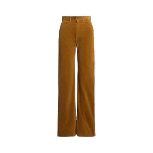 Straight Leg Corduroy Trousers