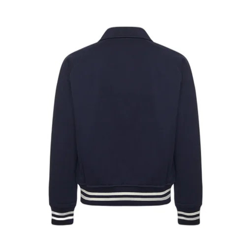 Buttoned Graphic Jacket