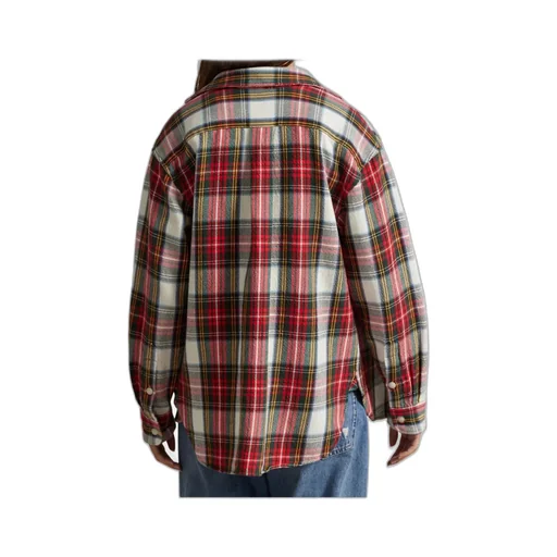 Plaid Long-Sleeved Shirt