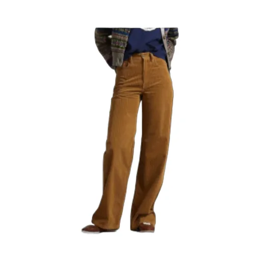 Straight Leg Corduroy Trousers