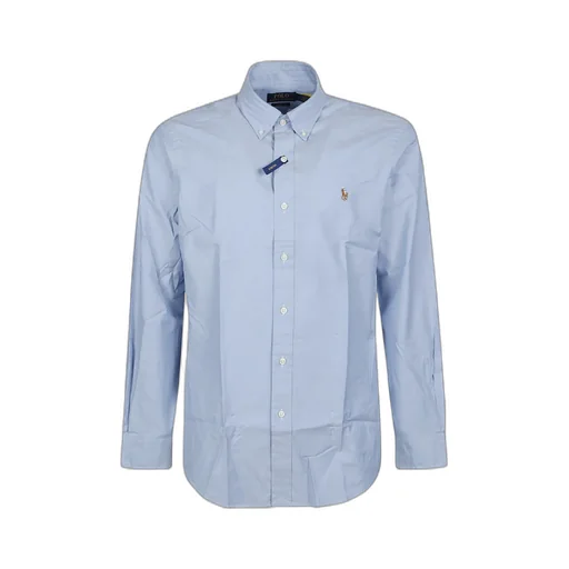 Logo-Embroidered Long-Sleeved Shirt