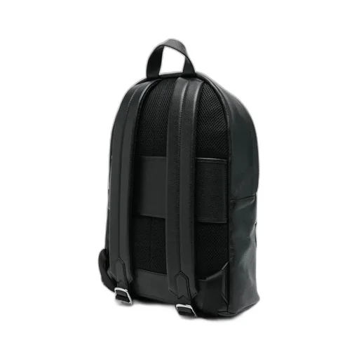 Logo Patch Zip-Up Backpack