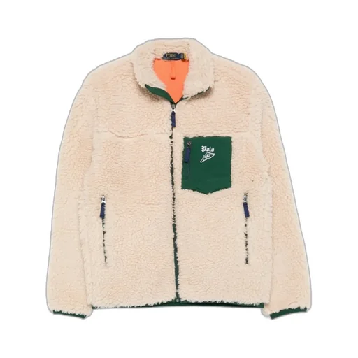 Fleece Pocket Zip-Up Jacket