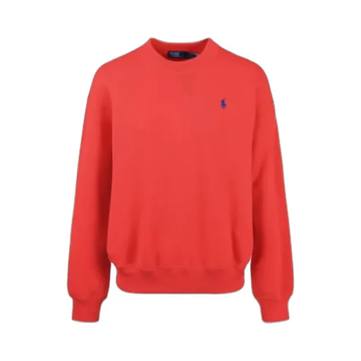 Logo Embroidered Crewneck Sweatshirt