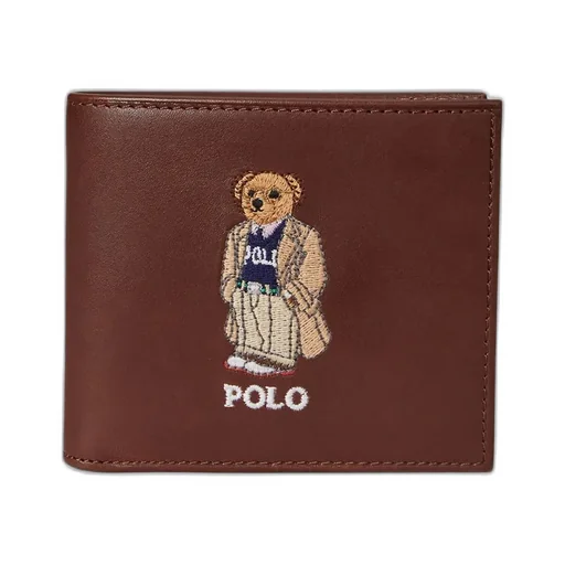 Logo Embroidered Bi-Fold Wallet