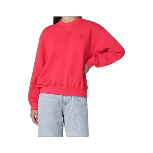 Logo Embroidered Crewneck Sweatshirt