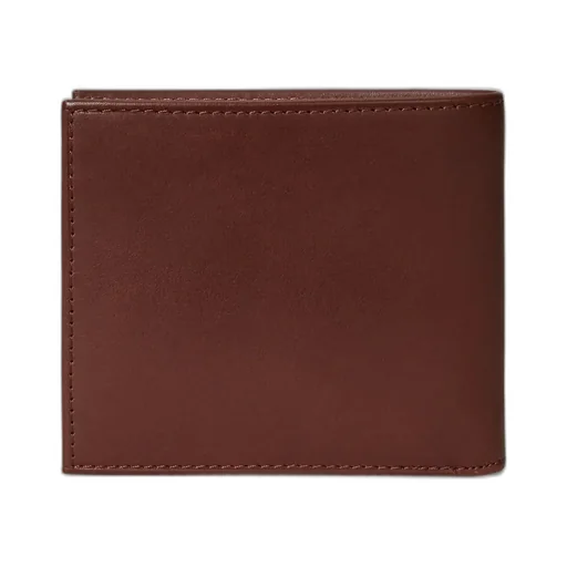Logo Embroidered Bi-Fold Wallet