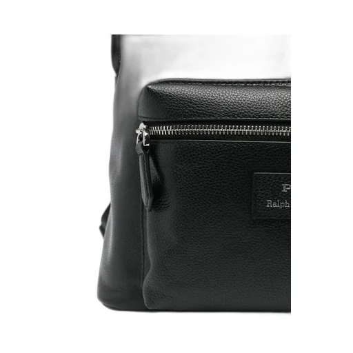 Logo Patch Zip-Up Backpack