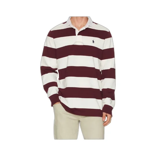 Pony Embroidered Striped Polo Shirt