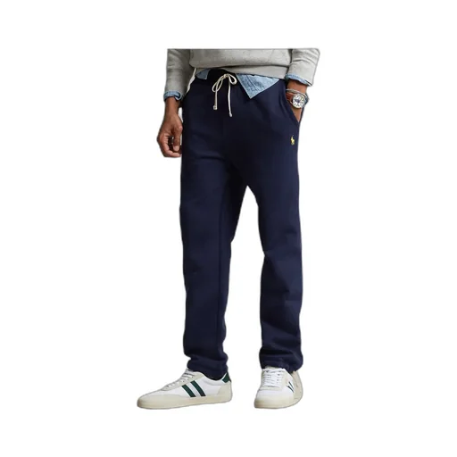 Logo Embroidered Drawstring Track Pants