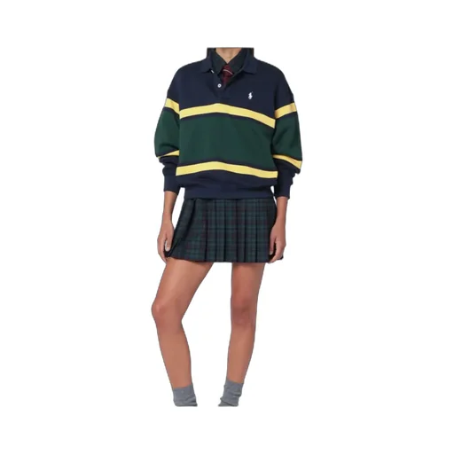 Striped Polo Top