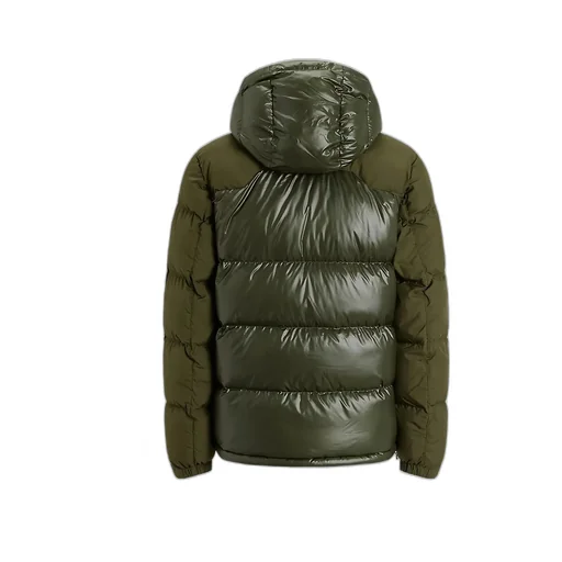 Zip-Up Hooded Down Jacket