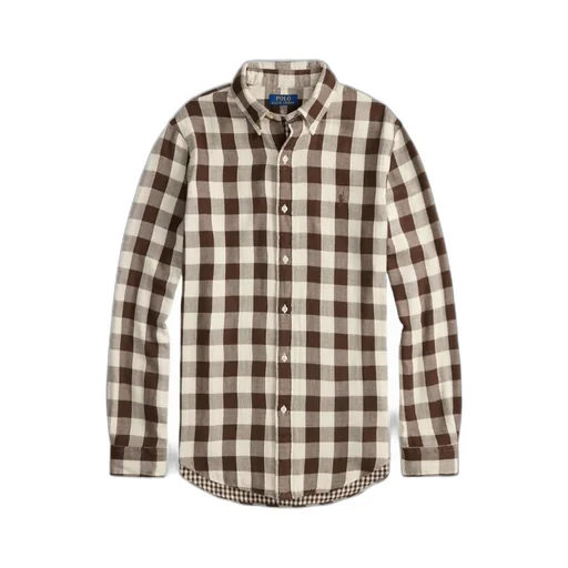 Long Sleeve Checked Shirt