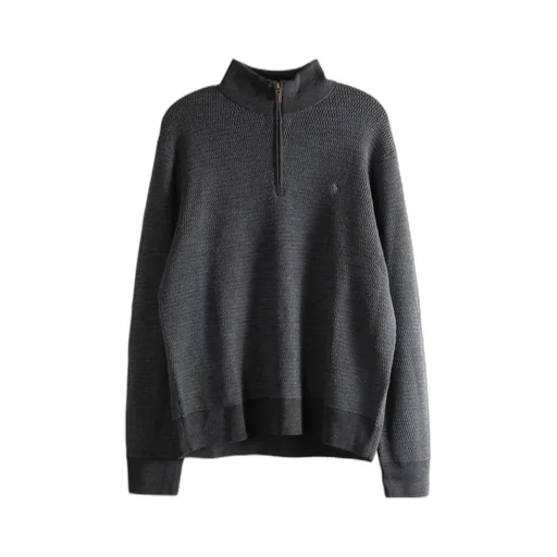 Long-Sleeved Half-Zip Pullover