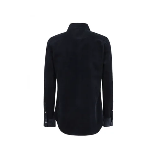 Corduroy Long-Sleeve Collared Shirt