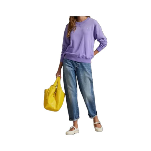 Long-Sleeve Crew-Neck Sweatshirt