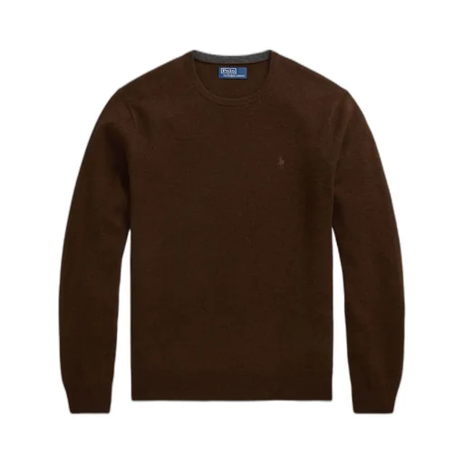 Crew-Neck Knit Sweater