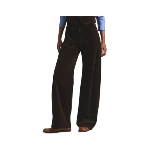 Straight Leg Corduroy Trousers