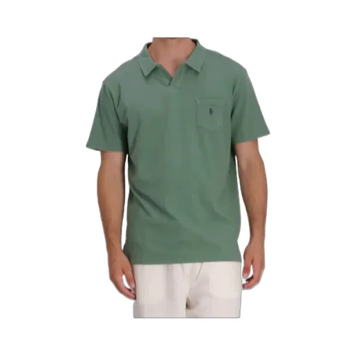 Pocket Short-Sleeve Polo Shirt