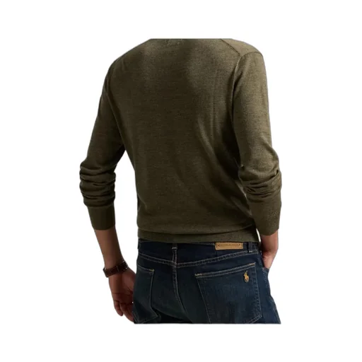 Logo Embroidered Long-Sleeved Polo Shirt