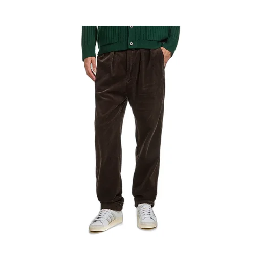 Pleated Corduroy Trousers