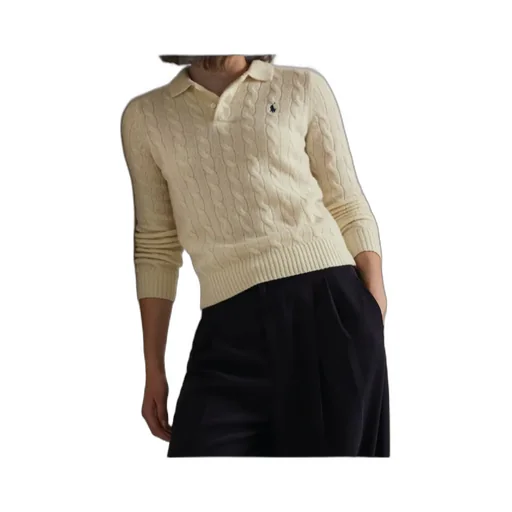 Logo Embroidered Knitted Polo Shirt