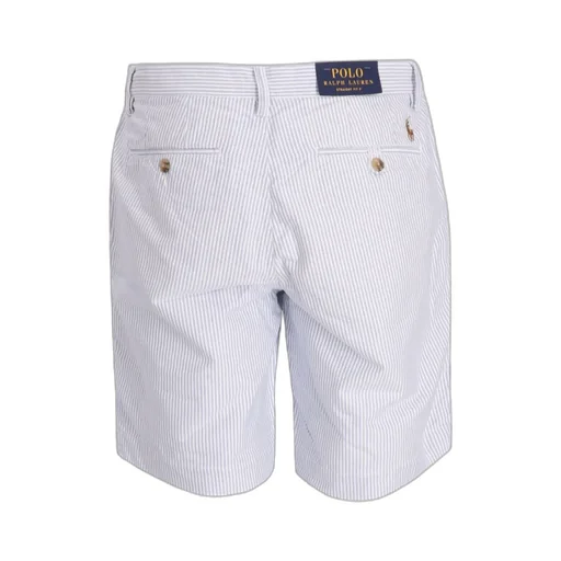 Striped Cotton Shorts