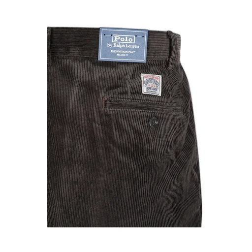 Pleated Corduroy Trousers