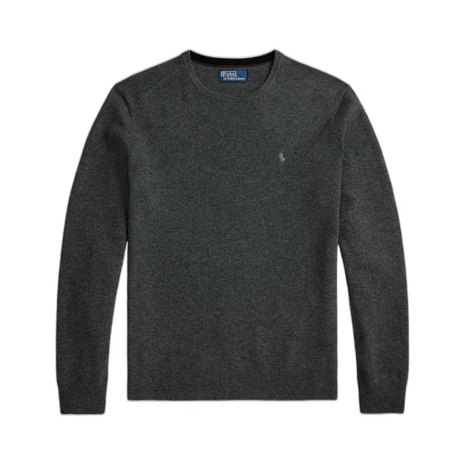 Logo Embroidered Crewneck Knit Jumper