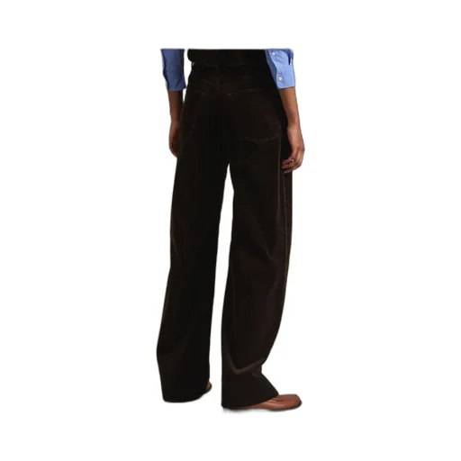 Straight Leg Corduroy Trousers