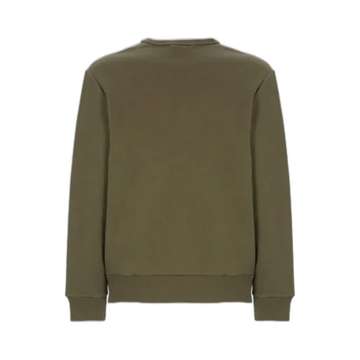 Logo Embroidered Crew Neck Sweatshirt