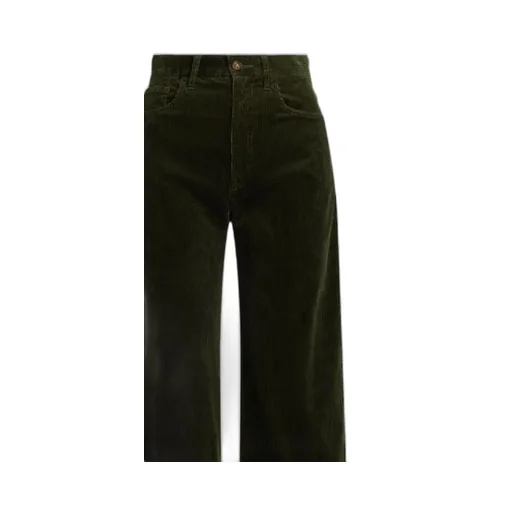 Straight Leg Corduroy Trousers