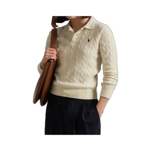 Logo Embroidered Knitted Polo Shirt