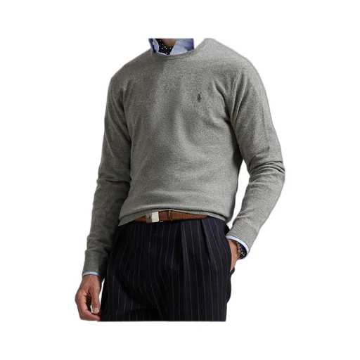 Logo Embroidered Crewneck Knit Jumper