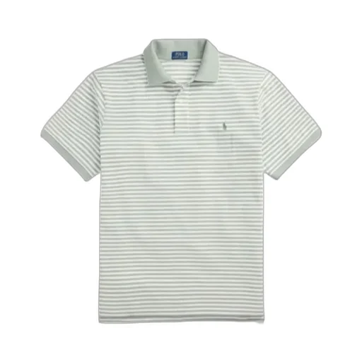 Striped Cotton Polo Shirt