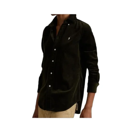 Corduroy Long-Sleeve Shirt