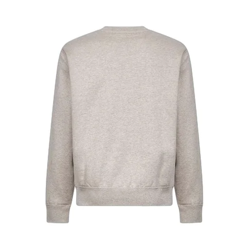 Crew Neck Embroidered Sweatshirt