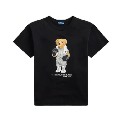 Polo Bear Printed Crewneck T-Shirt