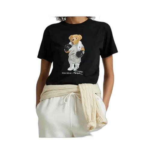 Polo Bear Printed Crewneck T-Shirt