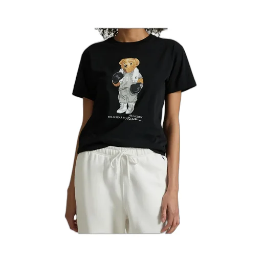 Polo Bear Printed Crewneck T-Shirt