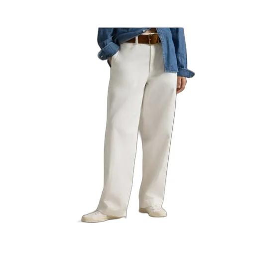 Pleated Wide-Leg Trousers
