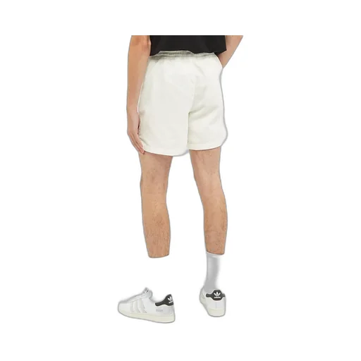 Logo Embroidered Corduroy Shorts