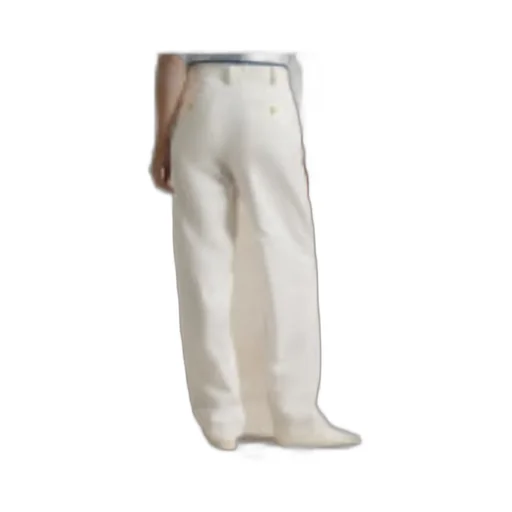 Pleated Wide-Leg Trousers