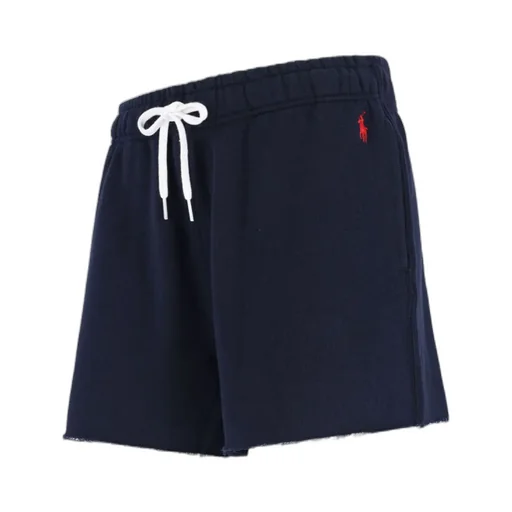 Logo Embroidered Drawstring Shorts