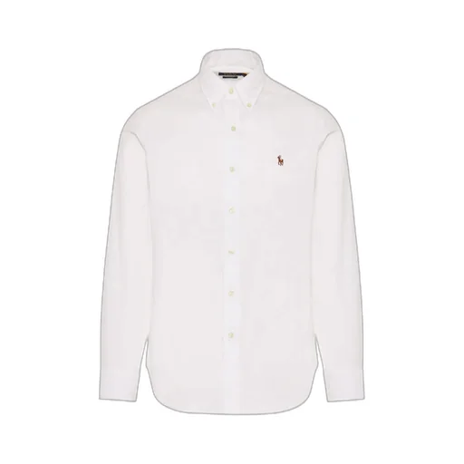 Logo-Embroidered Long-Sleeved Shirt