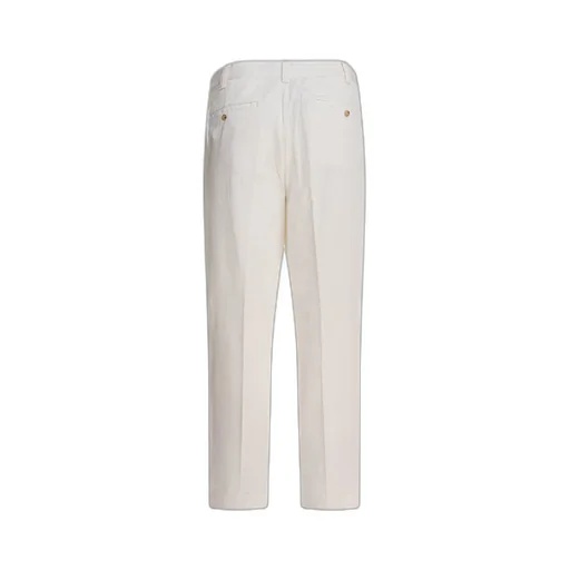 Pleated Wide-Leg Trousers